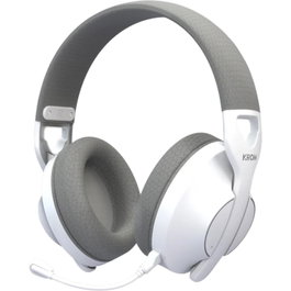 Krom Phase Auriculares Gaming Inalámbricos con Micrófono, Blanco